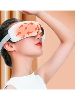 Augenmassagegerät in Weiß