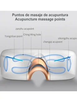 Augenmassagegerät in Weiß