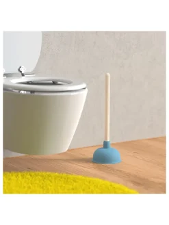 Ausgussreiniger in Hellblau - (H)40,5 cm