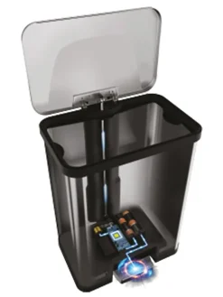 Automatik-Tretabfalleimer 