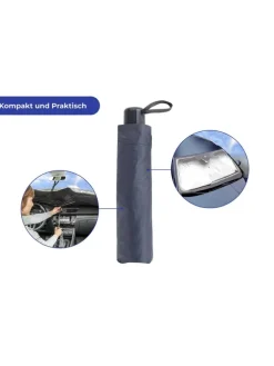 Auto-Sonnenschutz in Silber - (L)60 x (B)118 cm