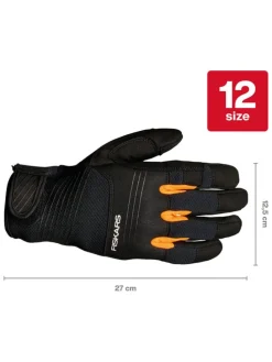 Axt- und Werkzeug-Handschuh in Schwarz