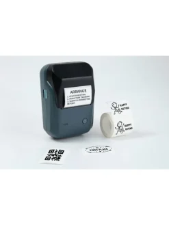 B1 Drahtloser Etikettendrucker Bluetooth Blau