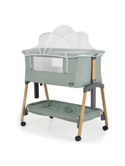 Babybett, Beistellbett Adoro in grün