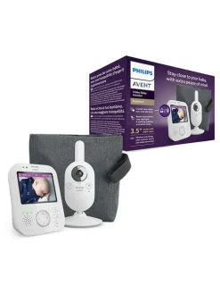 Babyphone "Philips Avent" in Weiß/ Hellgrau