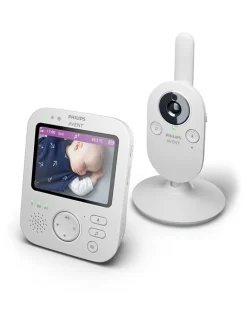 Babyphone "Philips Avent" in Weiß/ Hellgrau