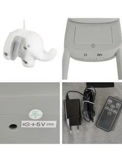 Babywippe elektrisch Rocky Kissen in natur