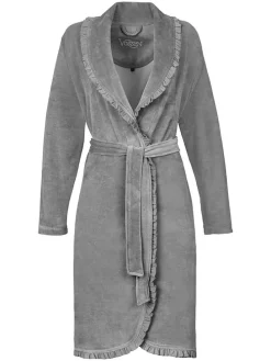 Bademantel "Ariel" in Grau