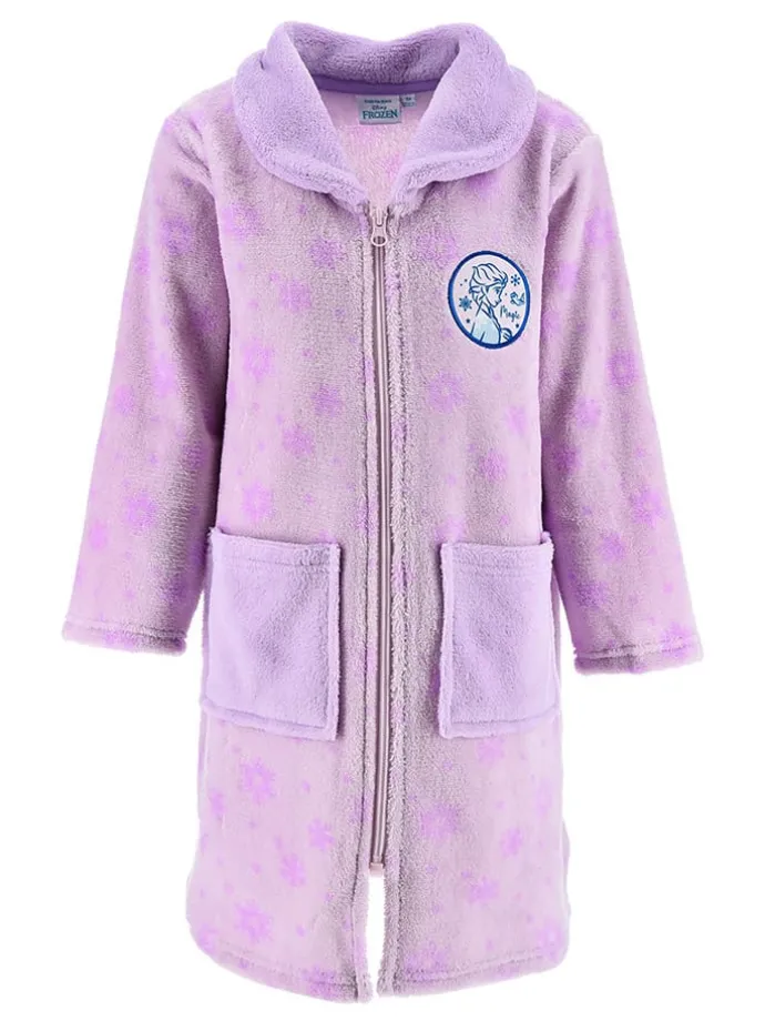 Bademantel "Frozen" in Lila