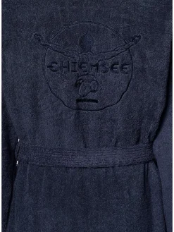 Bademantel in Dunkelblau