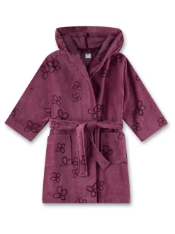 Bademantel in Lila