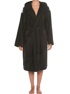 Bademantel in Schwarz