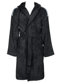 Bademantel in Schwarz