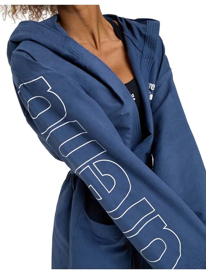 Bademantel "Zeal Plus" in Dunkelblau