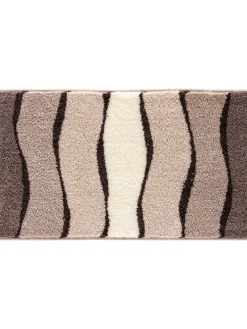 Badematte in Beige/ Creme