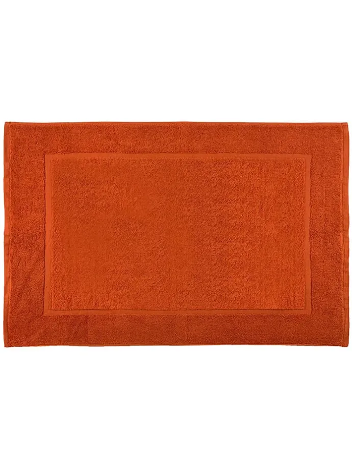 Badematte in Rot - (L)50 x (B)80 cm
