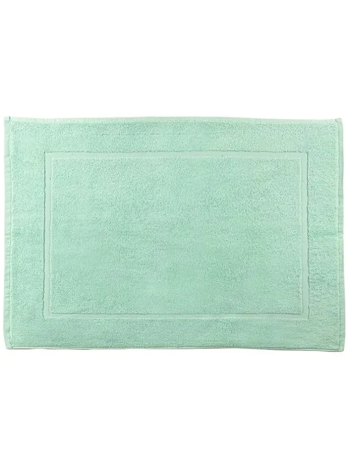 Badematte in Türkis - (L)50 x (B)80 cm