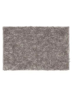 Badematte ''Lanas'' in Grau - (L)90 x (B)60 cm