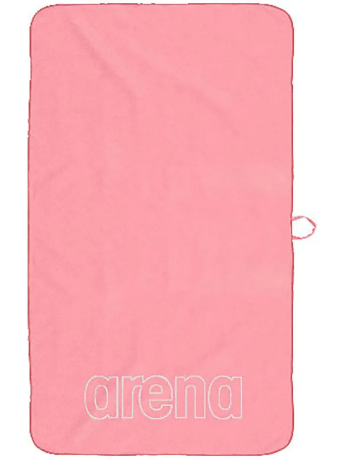 Badetuch in Rosa - (L)150 x (B)90 cm