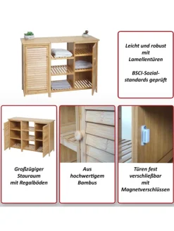 Badezimmerschrank B18 mit 2 Türen