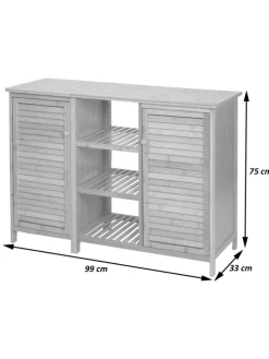 Badezimmerschrank B18 mit 2 Türen