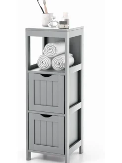 Badezimmerschrank in Grau