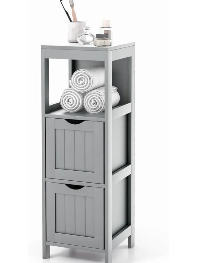 Badezimmerschrank in Grau