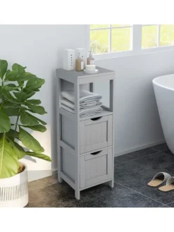 Badezimmerschrank in Grau