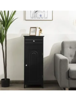 Badezimmerschrank in Schwarz