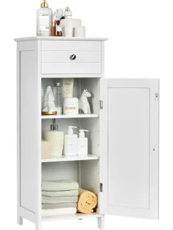 Badezimmerschrank in Weiß