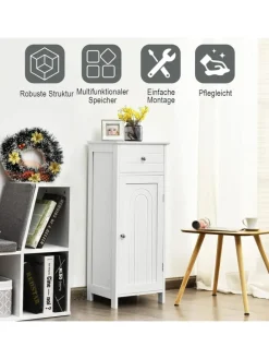 Badezimmerschrank in Weiß