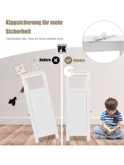 Badezimmerschrank in Weiß