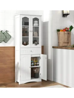 Badezimmerschrank in Weiß