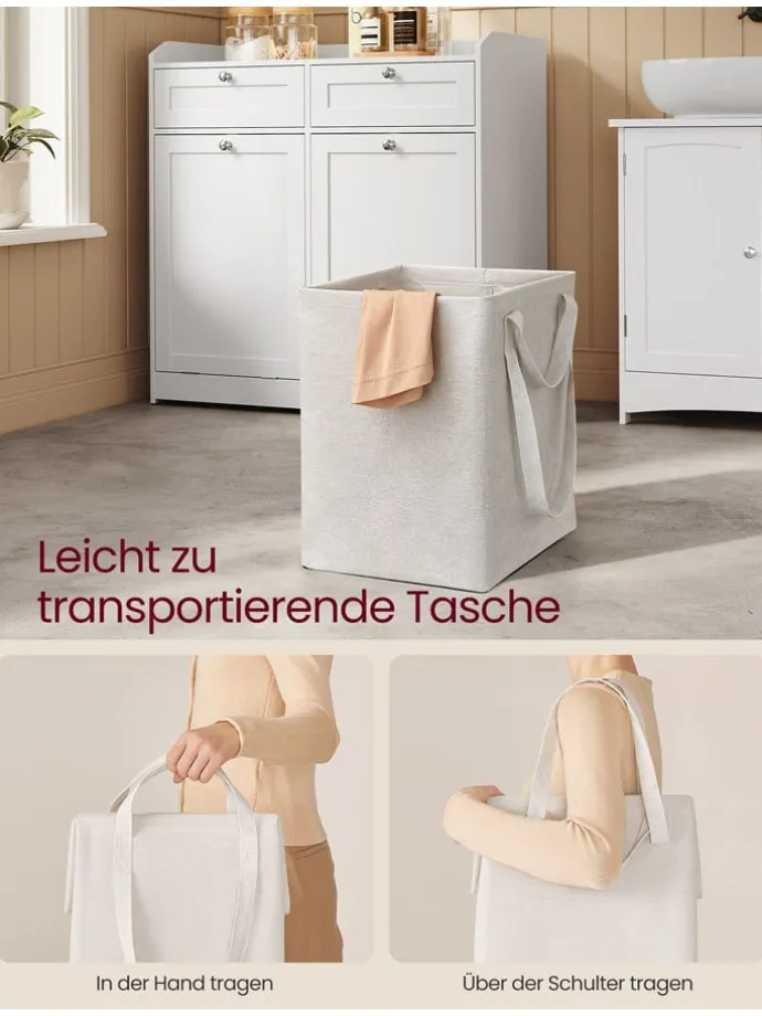 Badezimmerschrank in Weiß - (B)78,9 x (H)80,2 x (T)40 cm