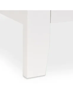 Badezimmerschrank in Weiß - (B)50 x (H)92 x (T)25,5 cm