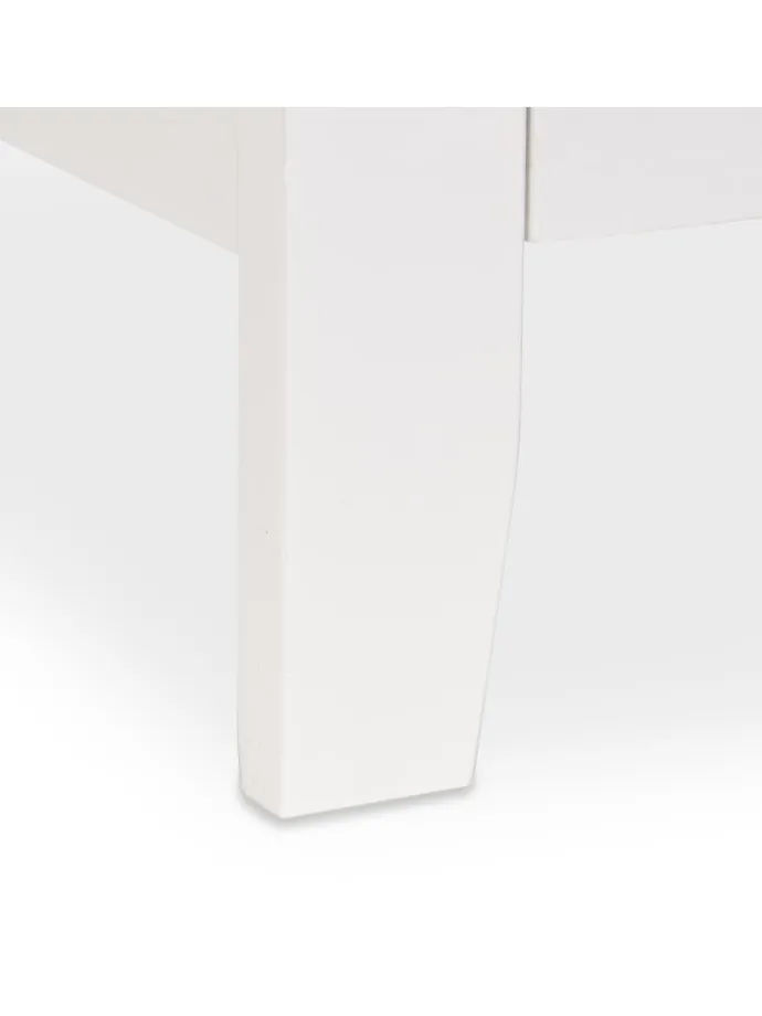 Badezimmerschrank in Weiß - (B)50 x (H)92 x (T)25,5 cm