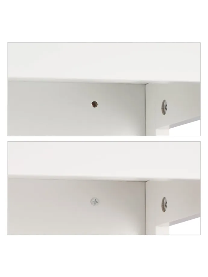 Badezimmerschrank in Weiß - (B)30 x (H)144 x (T)30 cm