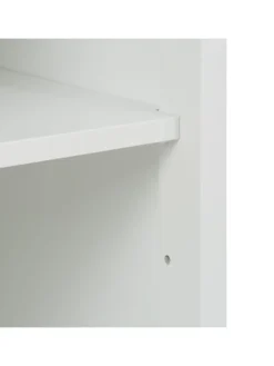 Badezimmerschrank in Weiß - (B)30 x (H)129 x (T)30 cm