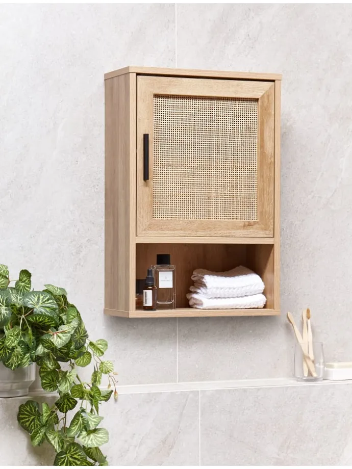 Badezimmerschrank ROSELL in /Braun - (W) 40 x (H) 60 x (L) 19 cm