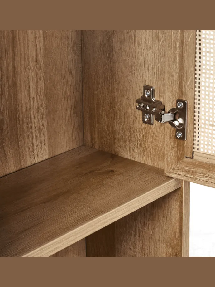 Badezimmerschrank ROSELL in /Braun - (W) 40 x (H) 60 x (L) 19 cm