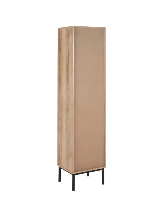 Badezimmerschrank ROSELL in /Braun - (W) 40 x (H) 165 x (L) 36 cm