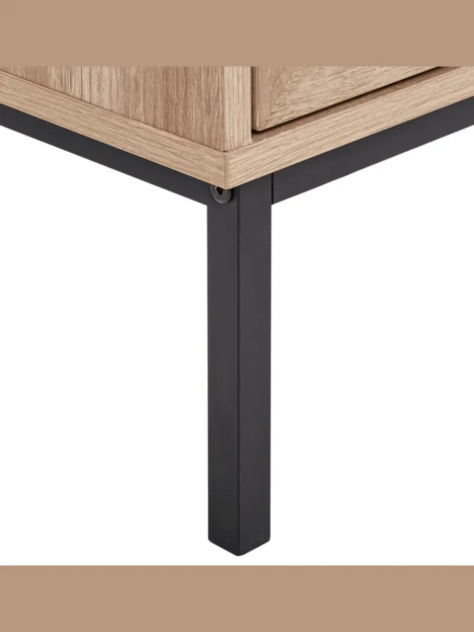 Badezimmerschrank ROSELL in /Braun - (W) 40 x (H) 165 x (L) 36 cm