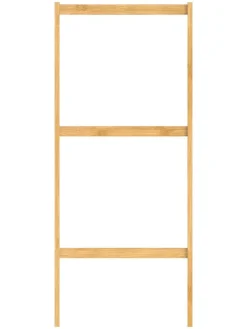 Badezimmer-Standregal in Hellbraun - (B)33 x (H)80 x (T)33 cm