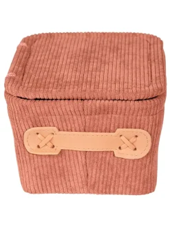 Badkorb "Anela" in Orange - (B)19 x (T)14 cm