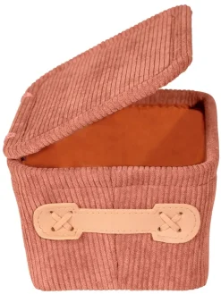 Badkorb "Anela" in Orange - (B)19 x (T)14 cm