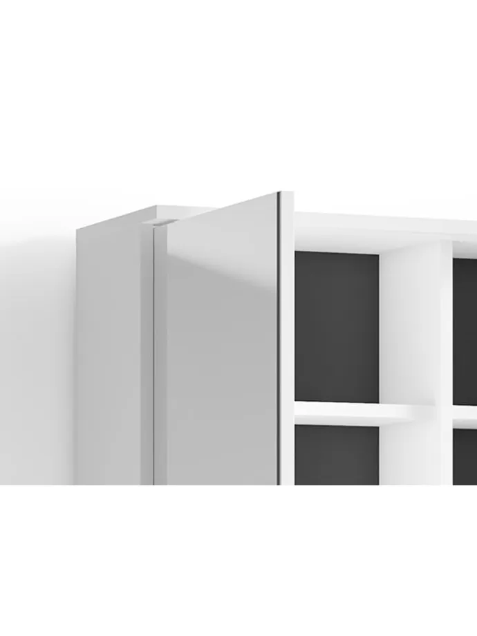 Badmöbel-Set WELLNESS in weiß - 3-teilig