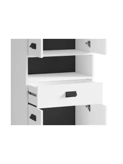 Badmöbel-Set WELLNESS in weiß - 3-teilig