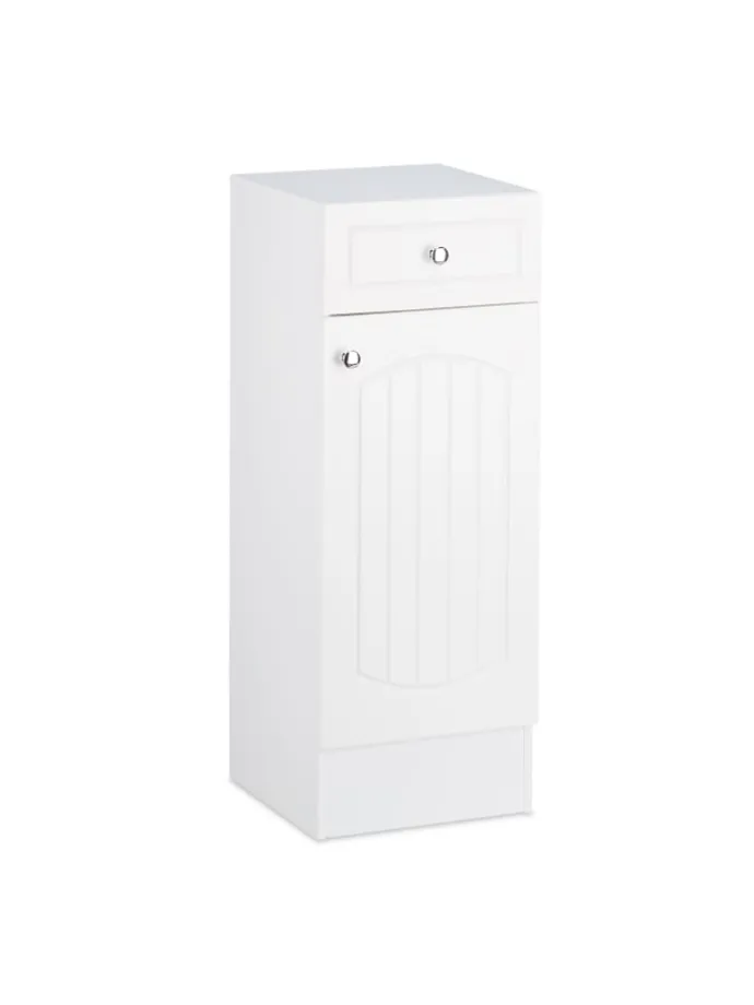 Badschrank in Weiß - (B)30,5 x (H)80 x (T)30,5 cm