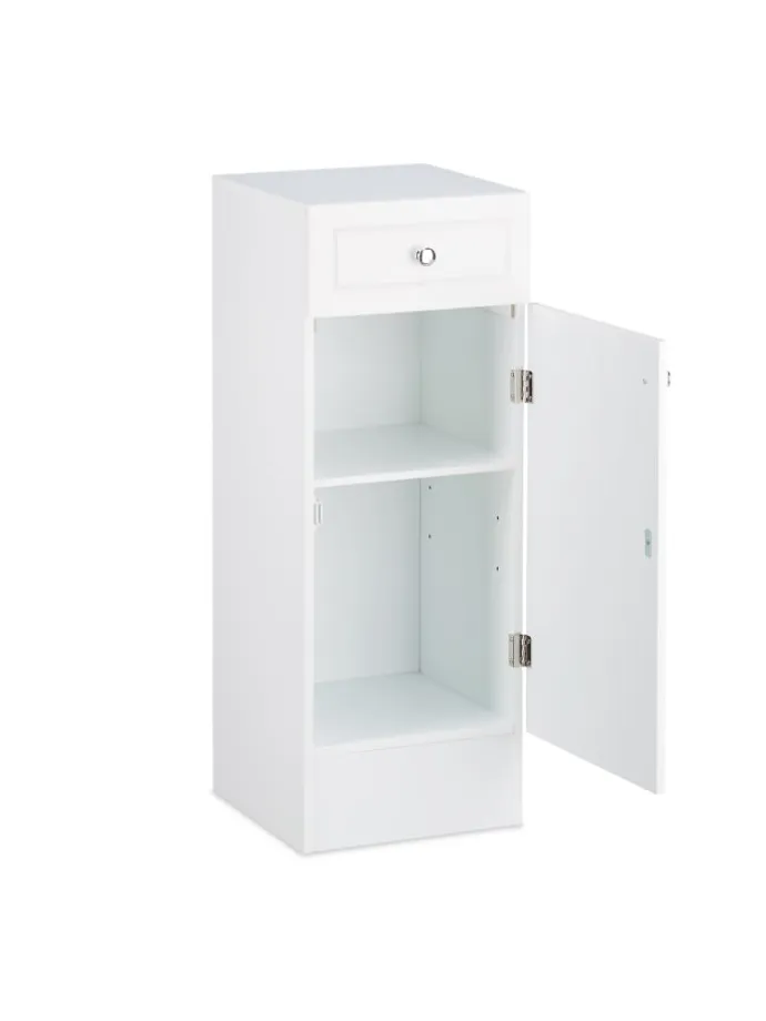 Badschrank in Weiß - (B)30,5 x (H)80 x (T)30,5 cm