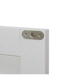 Badschrank in Weiß - (B)60 x (H)80 x (T)29 cm